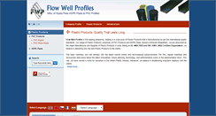 Desktop Screenshot of flowwellprofiles.com