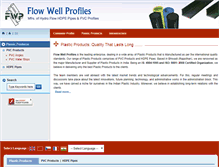 Tablet Screenshot of flowwellprofiles.com